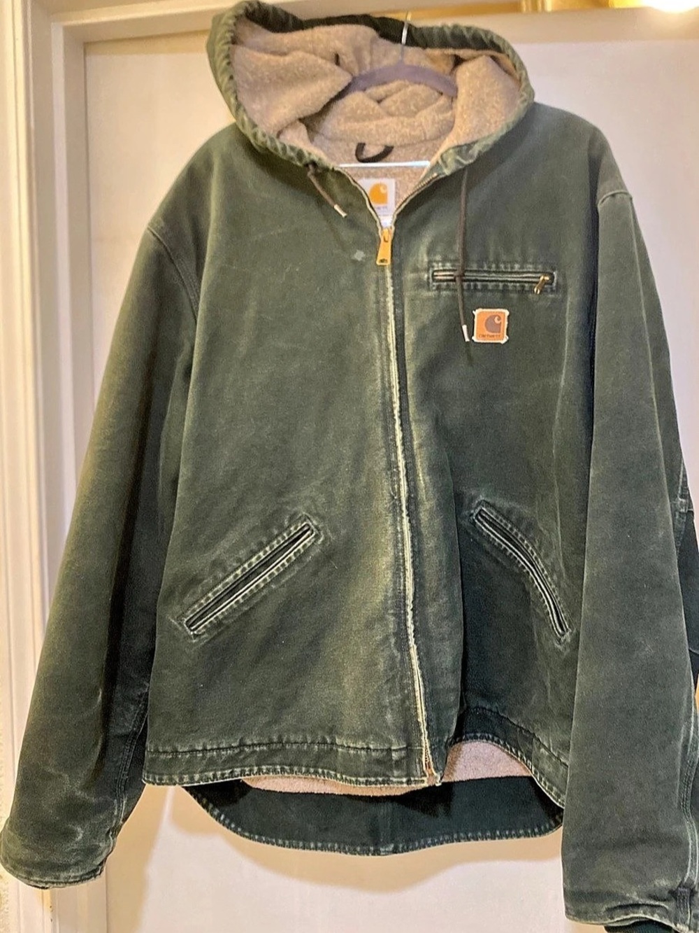 Carhartt Washed Duck Active Jacket Men's Washed Duck Jacket XL